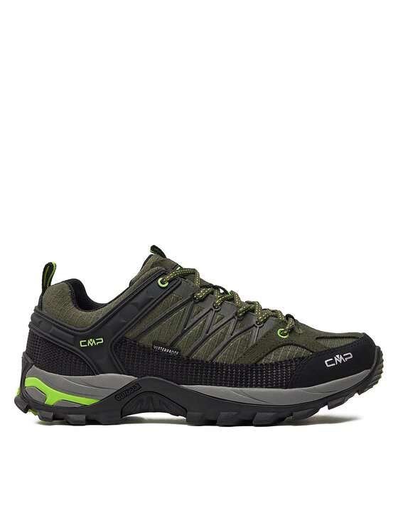 CMP Трекінгові черевики CMP Rigel Low Trekking Wp 3Q54457 Хакі