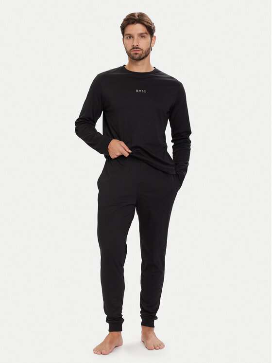 BOSS BOSS Pijama Xmas 50550547 Negro Regular Fit