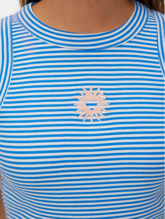 Vero Moda Vero Moda Top Nira 10341982 Azul Slim Fit