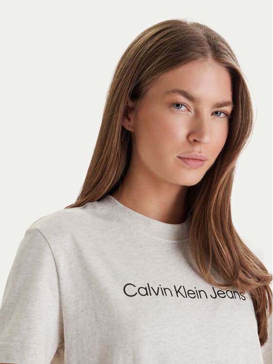 Calvin Klein Jeans Calvin Klein Jeans Camiseta LV047C912G Beis Regular Fit