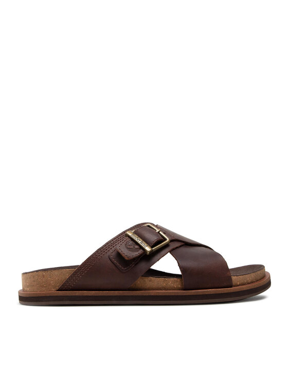 Timberland Шльопанці Timberland Amalfi Vibes Cross Slide TB0A41A1V131 Коричневий