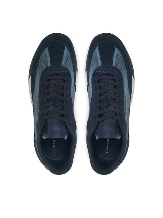 Tommy Hilfiger Superge Tommy Hilfiger Retro Runner FM0FM05328 Mornarsko modra
