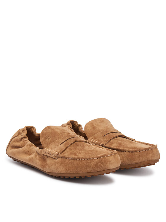 LAUREN RALPH LAUREN Mocasini LAUREN RALPH LAUREN Wynnie 802P18420002 Maro deschis