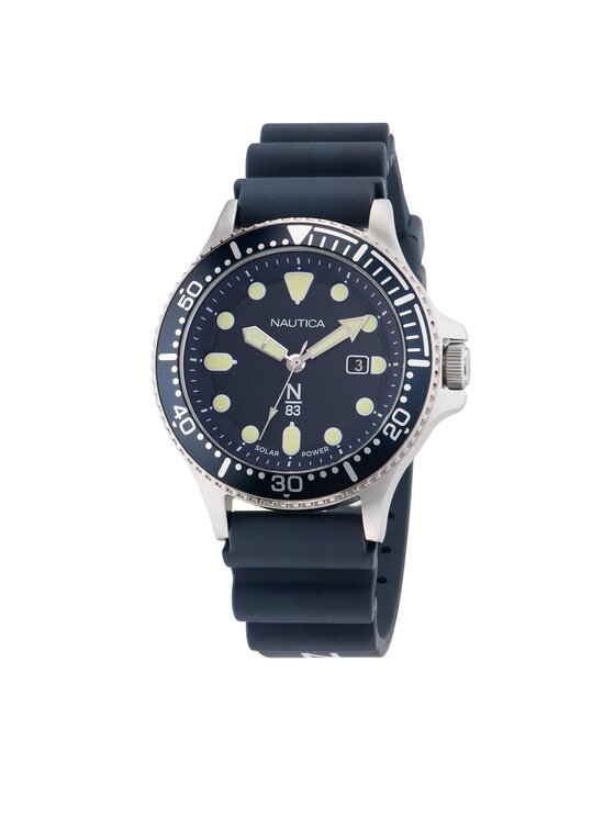 Nautica Zegarek Nautica NAPCBS304 Srebrny
