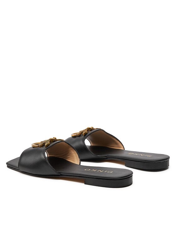 PINKO Шльопанці Pinko Marli 01 SD0063 P001 Чорний