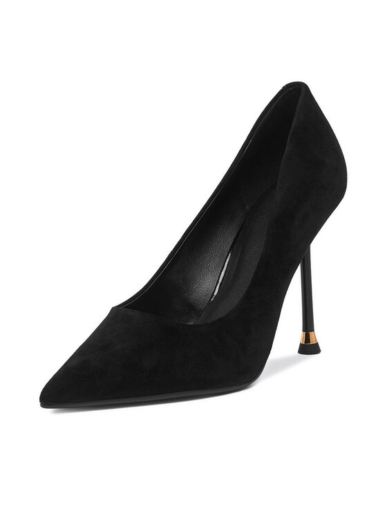 GINO ROSSI Pantofi cu toc subțire GINO ROSSI EO-CINDY-1735-2-1 Negru