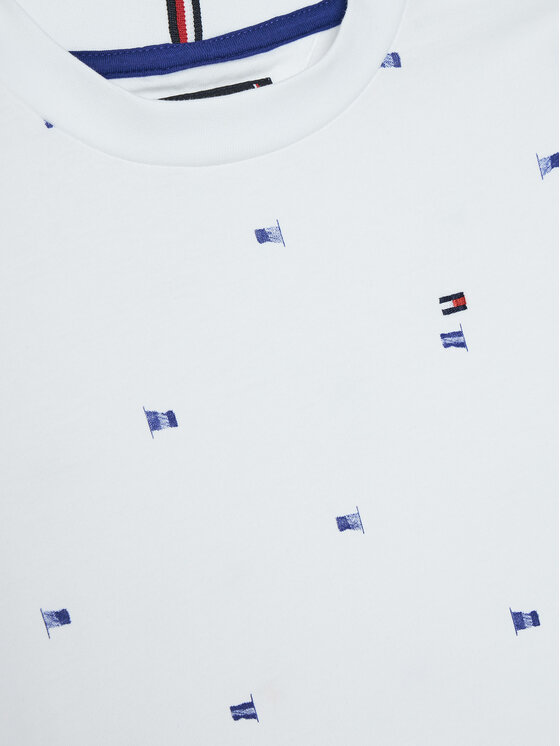 Tommy Hilfiger Tommy Hilfiger T-shirt KB0KB09353 M Bianco Regular Fit