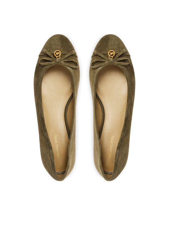 MICHAEL Michael Kors Bailarinas MICHAEL Michael Kors Piper 40T6PIFP1S Caqui