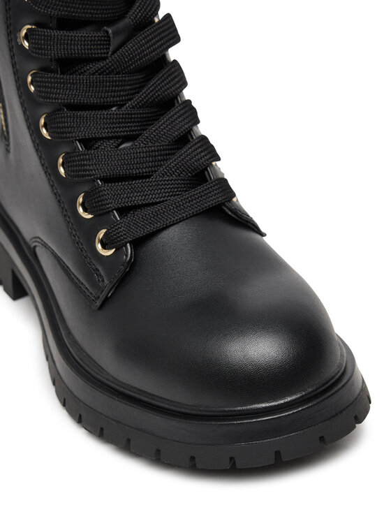 Tommy Hilfiger Turistická obuv Tommy Hilfiger Lace-Up Bootie T3A5-33567-1351 M Černá