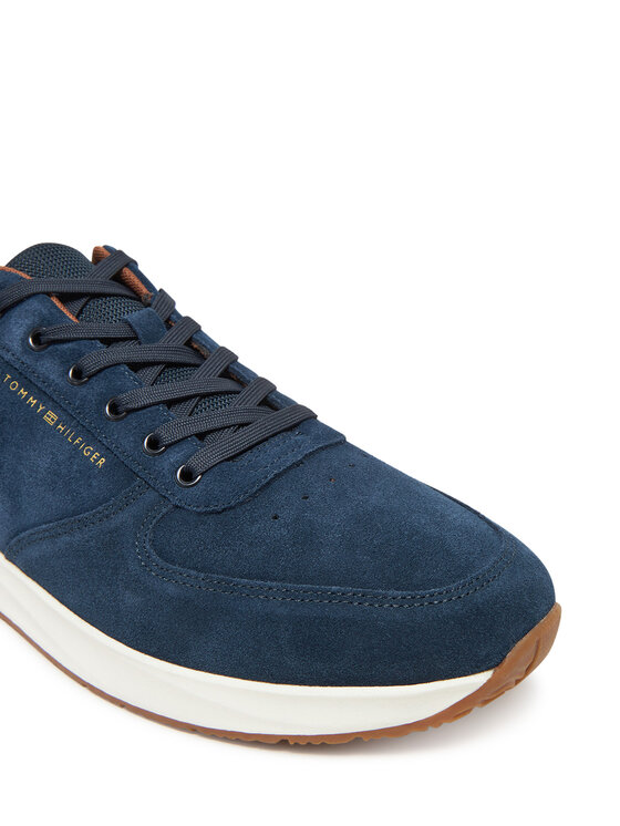 Tommy Hilfiger Zapatillas Tommy Hilfiger Premium Suede Hybrid FM0FM05690 Azul marino