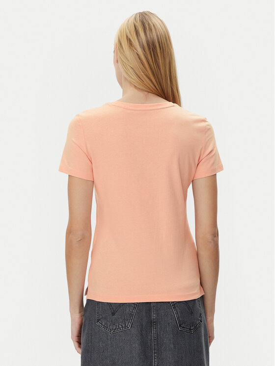 Guess Guess Футболка W1YI1B I3Z14 Кораловий Regular Fit
