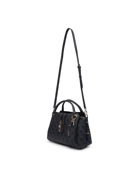 Guess Ročna torba Guess Yvonne Logo HWSG23 78060 Črna