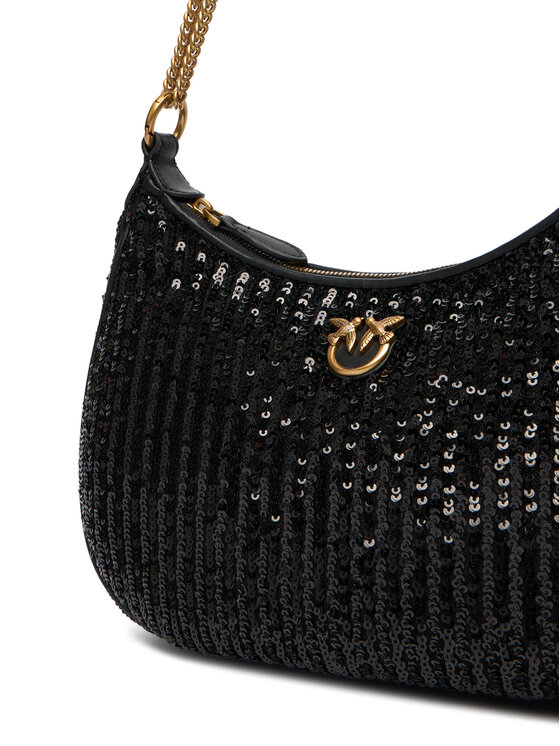 PINKO Сумка PINKO Half Moon Mini AI 25-26 PLTT 105916 A2WC Чорний