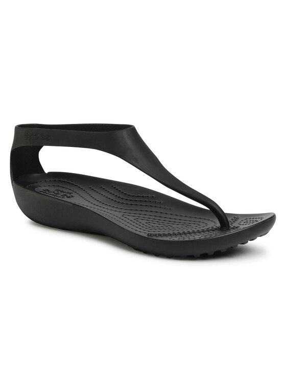 Crocs Σανδάλια Crocs Serena Flip W 205468 Μαύρο