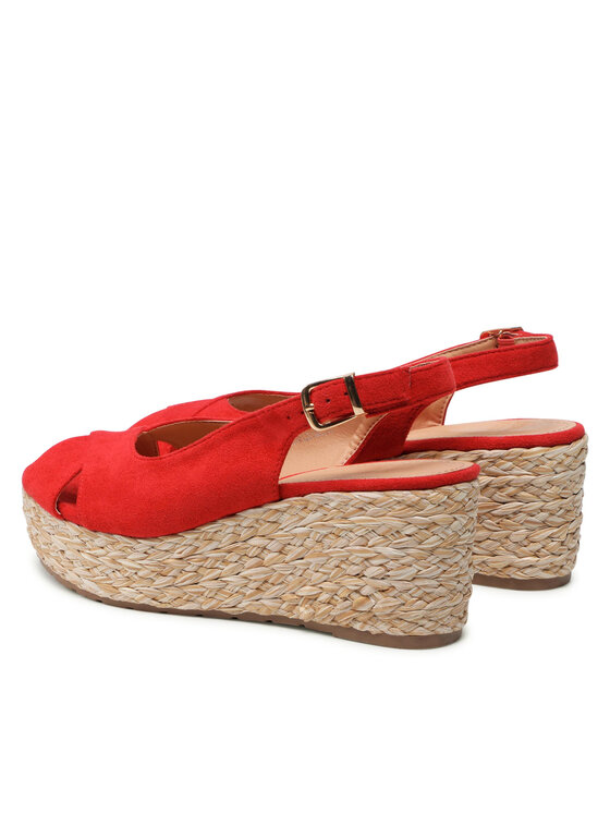 Jenny Fairy Espadrilky Jenny Fairy TS5249-01 Červená