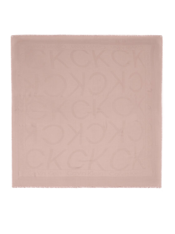 Calvin Klein Foulard Calvin Klein Large Monogram K60K611740 Grigio