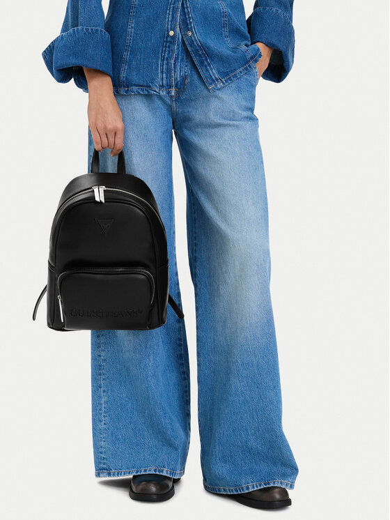 Guess Jeans Hátizsák Guess Jeans CWBEO-GUESS-B-011-09 Fekete