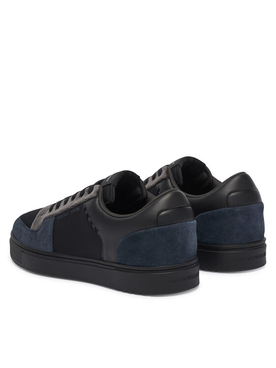 Emporio Armani Сникърси Emporio Armani EM005293 AF23155 Черен