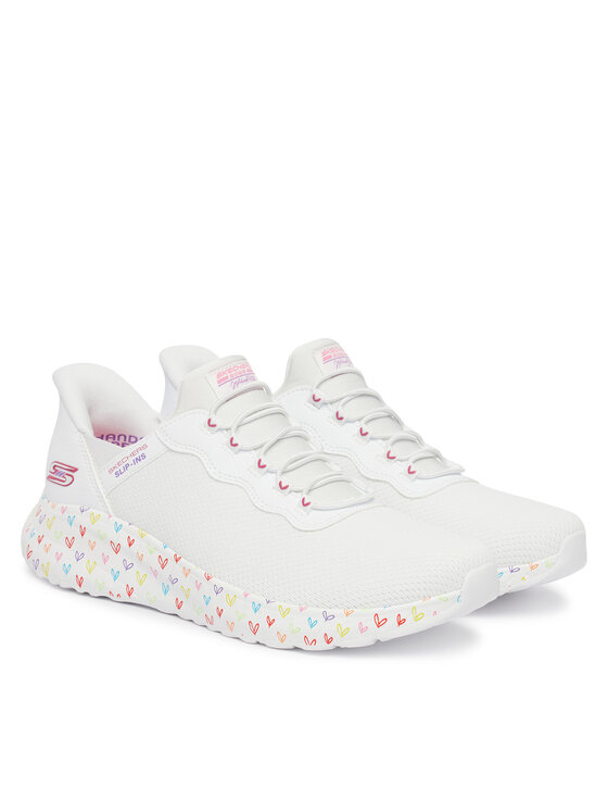 Skechers Снікерcи Skechers BOBS Sport Squad Chaos 117249/WHT Білий