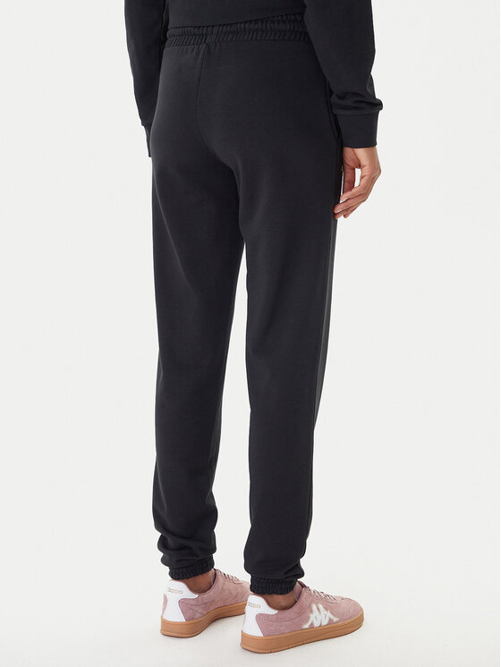 Kappa Kappa Jogginghose Festa 331M34W Schwarz Regular Fit