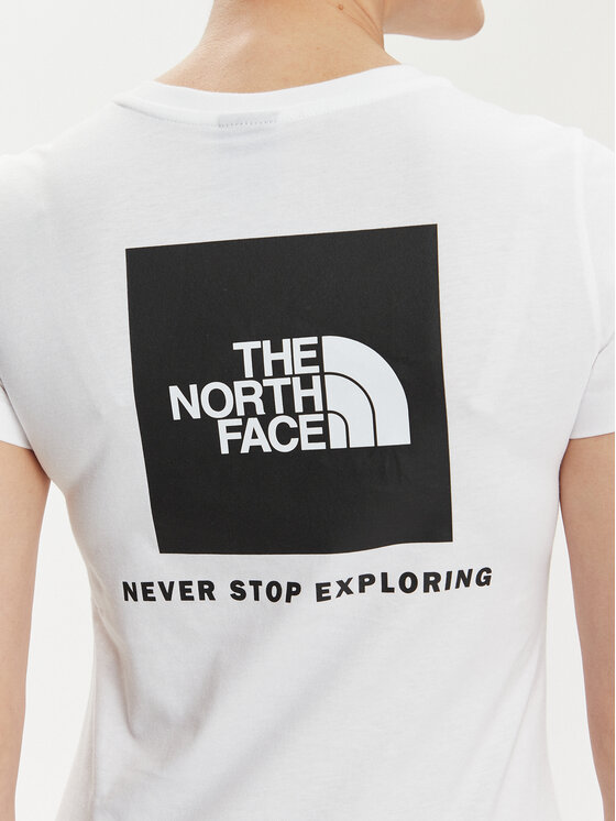 The North Face The North Face Majica Redbox NF0A87NM Bela Regular Fit