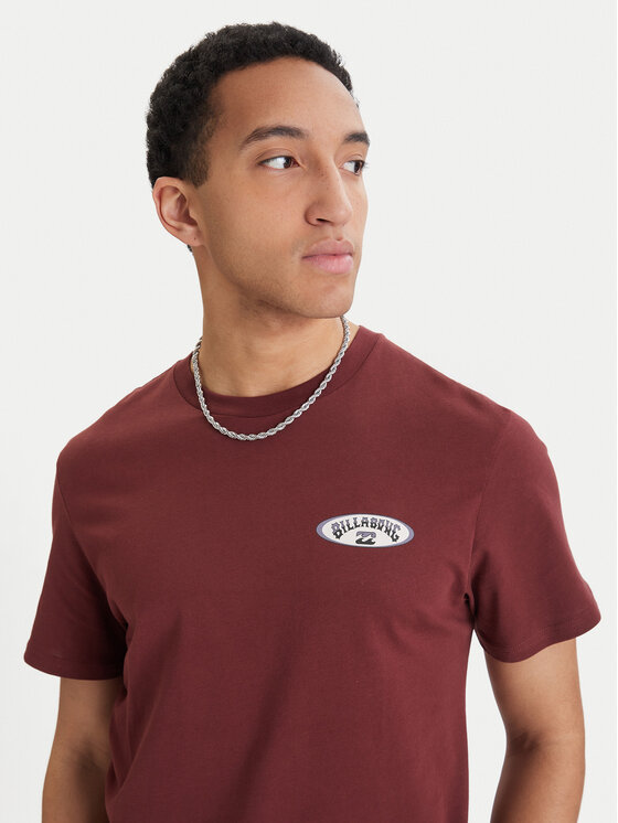 Billabong Billabong Camiseta Orbit Arch EBYZT00522 Guinda/burdeos Regular Fit