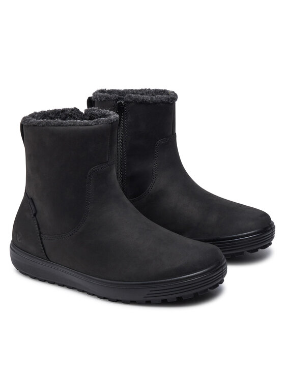 ECCO Botki ECCO Soft 7 Tred W 45075302001 Czarny
