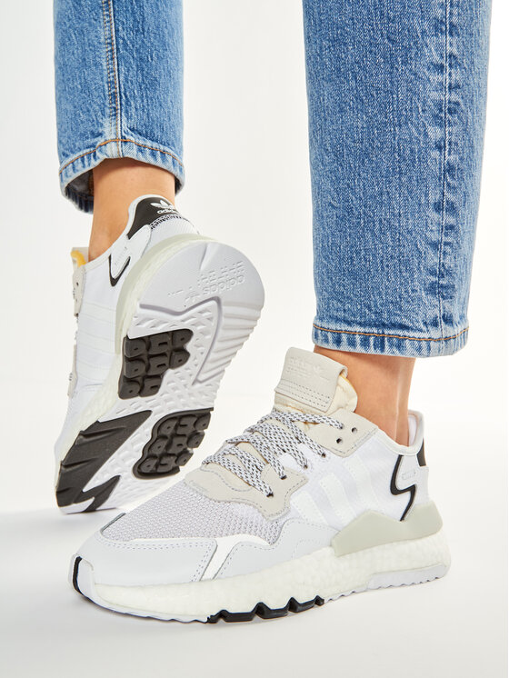 adidas Sportcipők adidas Nite Jogger J EE6482 Fehér