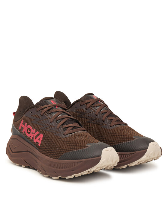 Hoka Buty do biegania Hoka Challenger 8 Gtx GORE-TEX 1171958 Brązowy ciemny