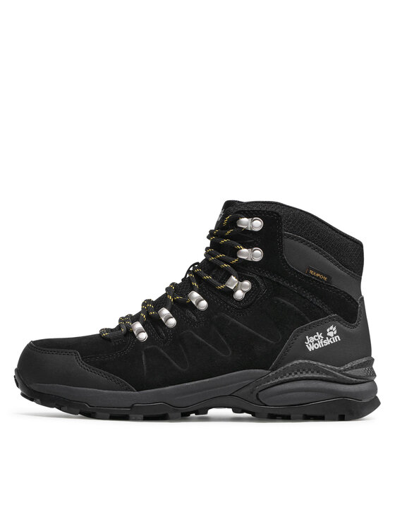 Jack Wolfskin Trekkingi Jack Wolfskin Refugio Texapore Mid M 4049841 Czarny
