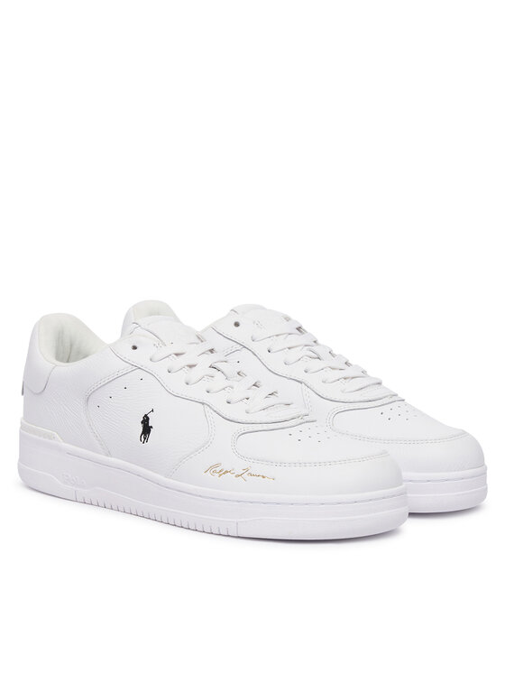 Polo Ralph Lauren Sneakersy Polo Ralph Lauren Master Ct Sig 809P17938001 Bílá