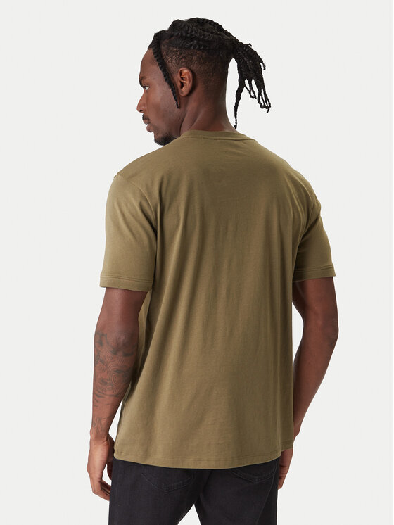 HUGO HUGO Футболка Diragolino 50447978 Хакі Regular Fit