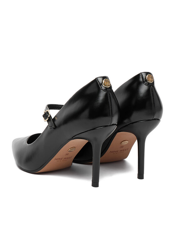 Nine West Pantofi cu toc subțire Nine West CEO-CD25-321-1 Negru