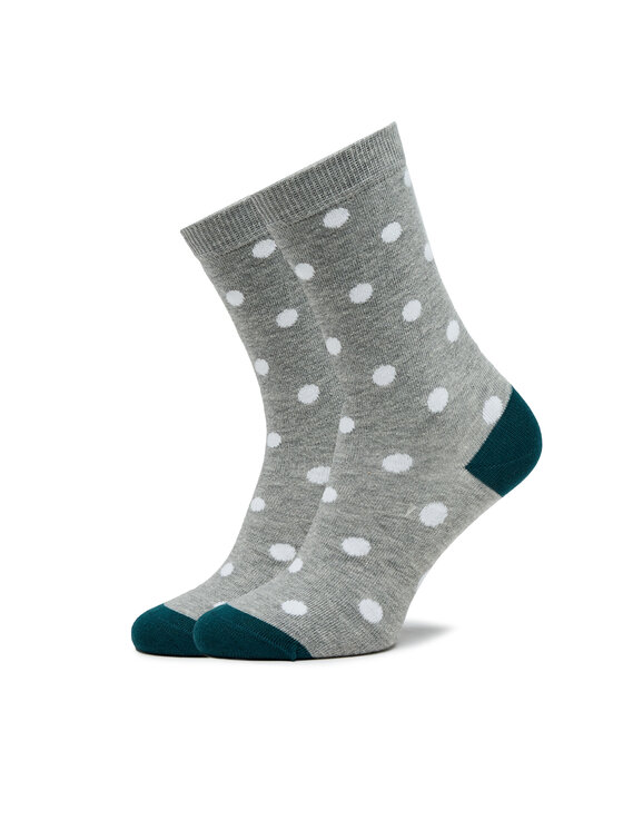 Pepe Jeans Skarpety długie Pepe Jeans Polkadot Cr 3P PLU30022 Szary