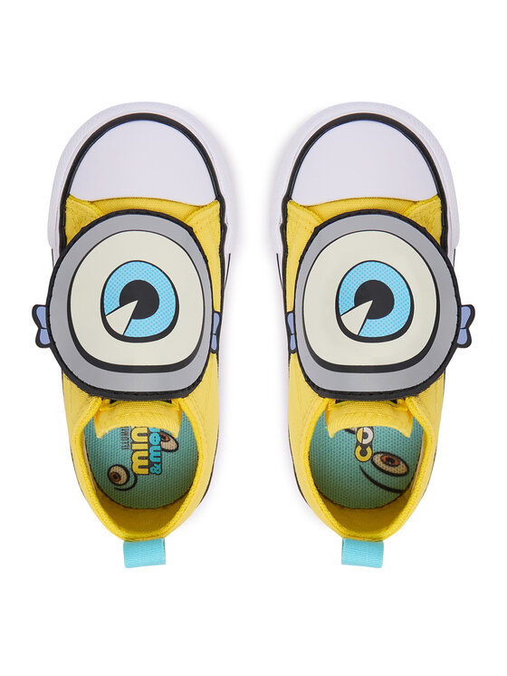 Converse Кеди Converse Converse x Minions Chuck Taylor All Star One Strap Easy-On A21407C Жовтий