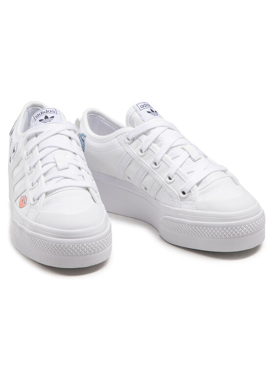 adidas Tenisice adidas NIzza Platform J FY2531 Bijela