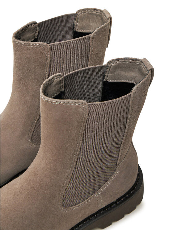 Tamaris Kotníková obuv s elastickým prvkem Tamaris 1-25477-43 Šedá