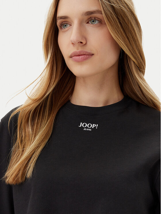 JOOP! Jeans JOOP! Jeans T-shirt Taky 30046280 Crna Relaxed Fit