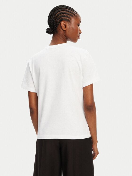 HUGO HUGO Футболка Destrel_2 50544897 Білий Relaxed Fit