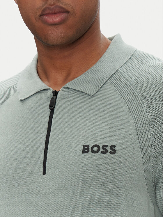 BOSS BOSS Polo marškinėliai K_Perform-Max_Pl 50537146 Žalia Slim Fit