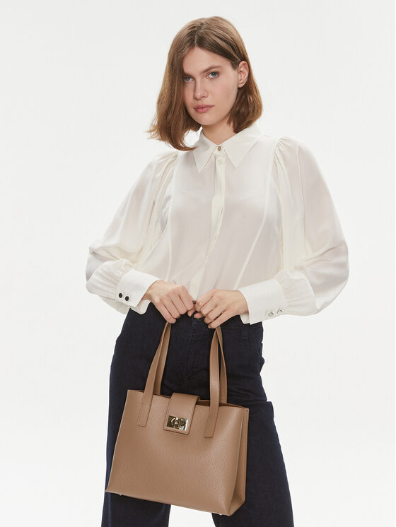 Kabelka Furla 1927 M Tote 28 Soft WB01098-HSF000-1257S-1007 Béžová 