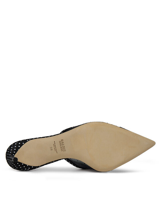 MALONE SOULIERS Шльопанці MALONE SOULIERS Mona 70-19 Чорний