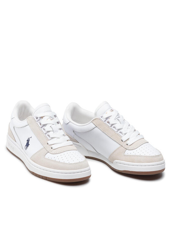 Polo Ralph Lauren Sneakersy Polo Ralph Lauren Polo Crt Pp 809834463002 Bílá