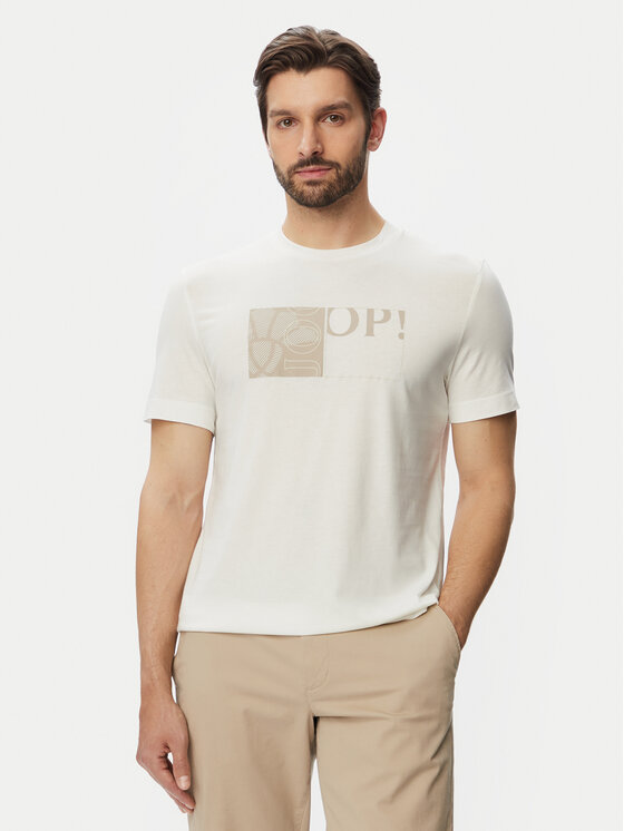 JOOP! JOOP! Camiseta Jj-Gislan 30103405 Crema Regular Fit