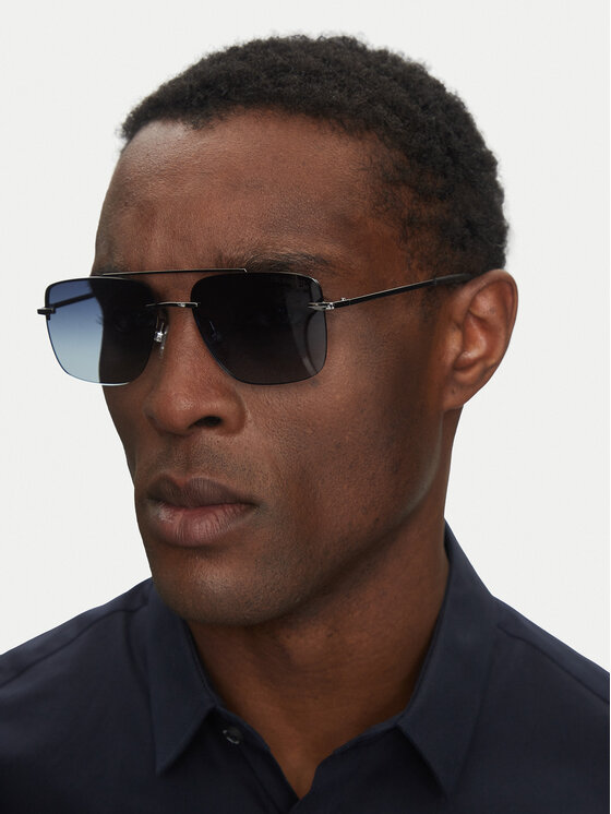 Trussardi Saulesbrilles Trussardi TSM3025 Tumši zils