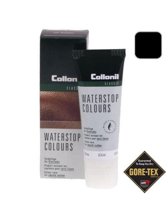 Collonil Loščilo za obutev Collonil Waterstop Colours 75 ml Črna