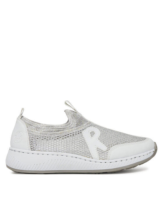 Rieker Sneakers Rieker N5554-81 Alb