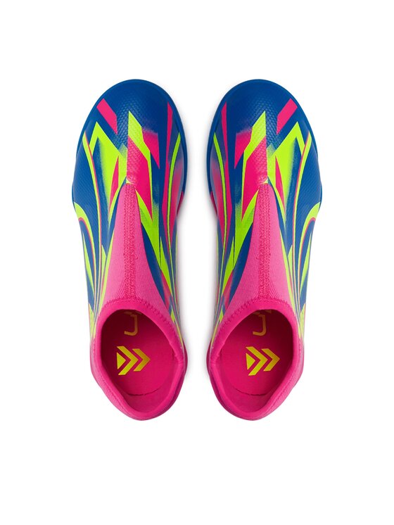 Puma Čevlji za nagomet Puma Ultra Match Ll Energy It+Mid Jr 107557 01 Roza