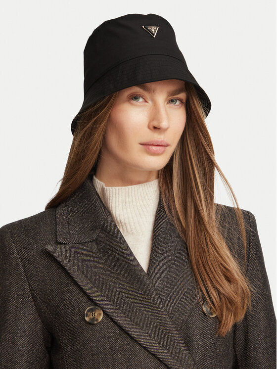 Guess Bucket Hat Guess AW5622 POL01 Negru