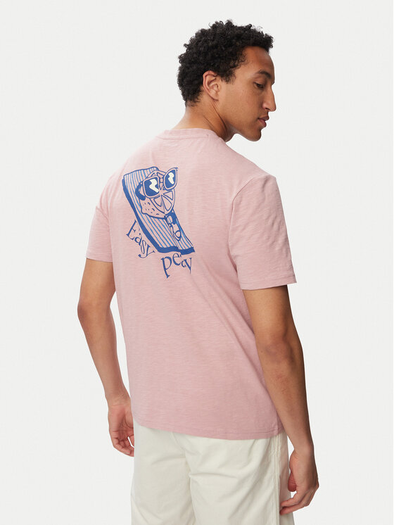 Napapijri Napapijri Camiseta S-Elior NP0A4HZY Rosa claro Relaxed Fit